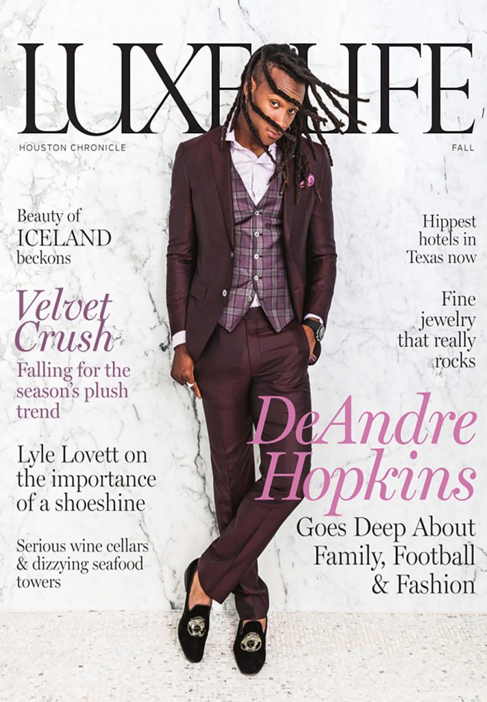 DeAndre Hopkins Luxe Life - Magazine Photography - Julie Soefer Photography